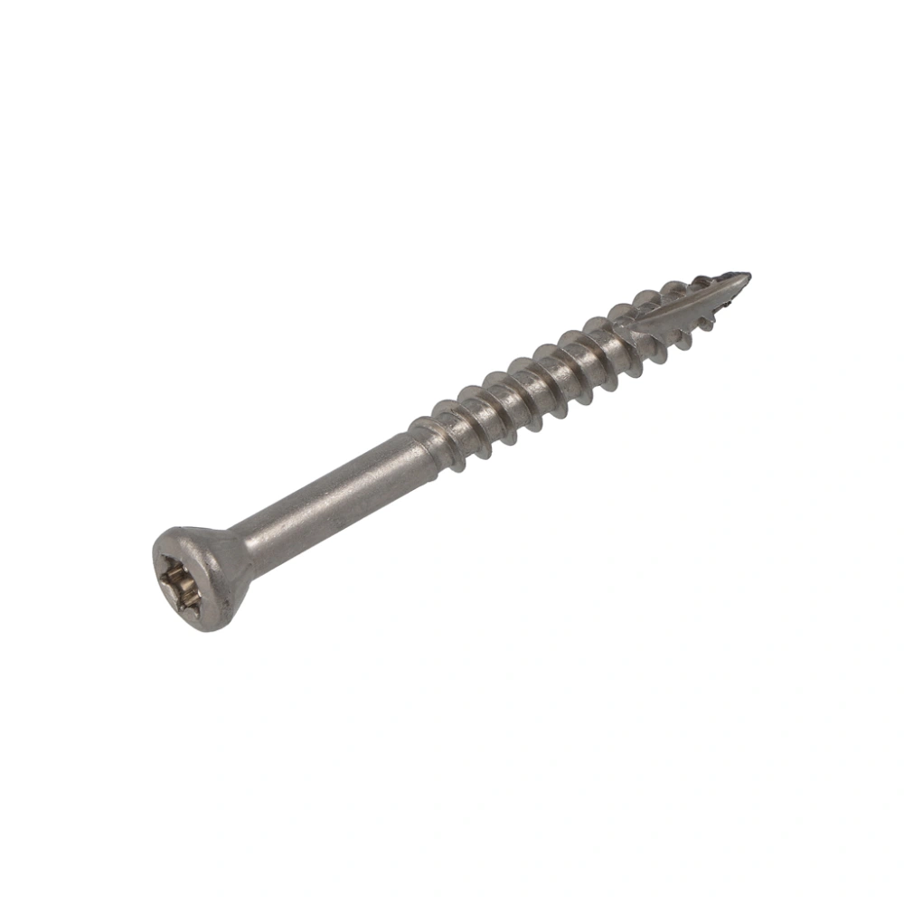Vlonderschroef 5.0X50/30 RVS-A2 LK-60° +snijpunt TX-25 (200)