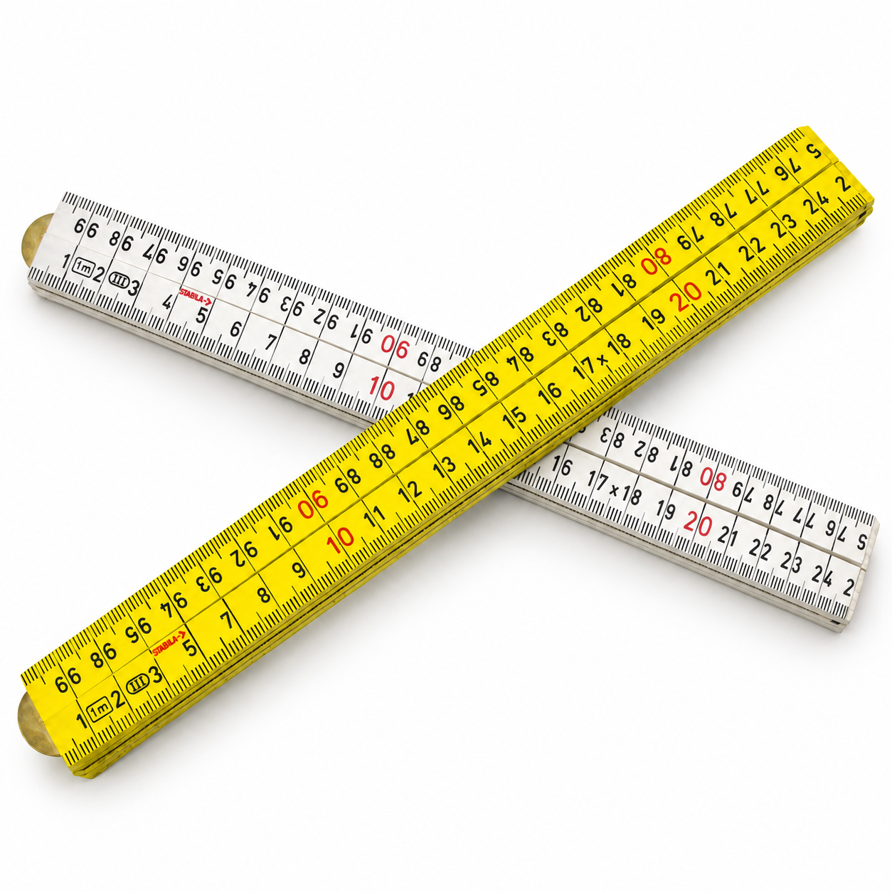 Sola Carpenter's Ruler HK 1/4 G12 Plastic - 1m Yellow