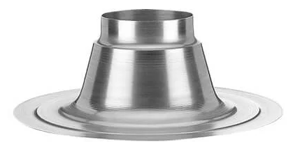 Burgerhout Alu plakplaat rookgasafv 133 mm