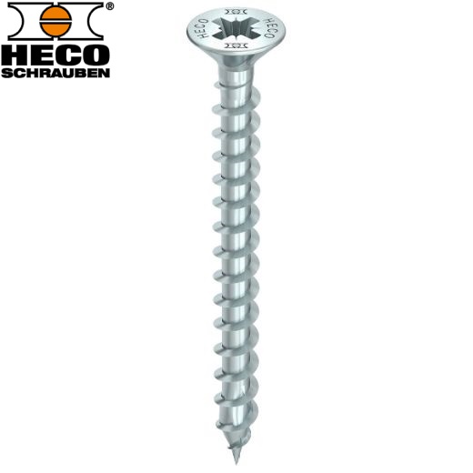HECO TOPIX-Plus Spaanplaatschr. 4X40 verzinkt PZD-2 platkop (200)