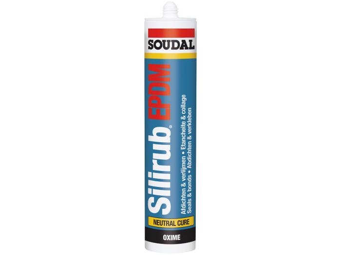 Soudal Silirub EPDM 300 ml Black