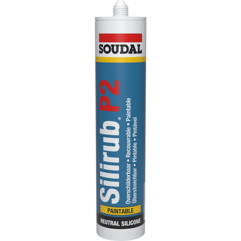 Soudal Silirub P2 310 ml Pure White