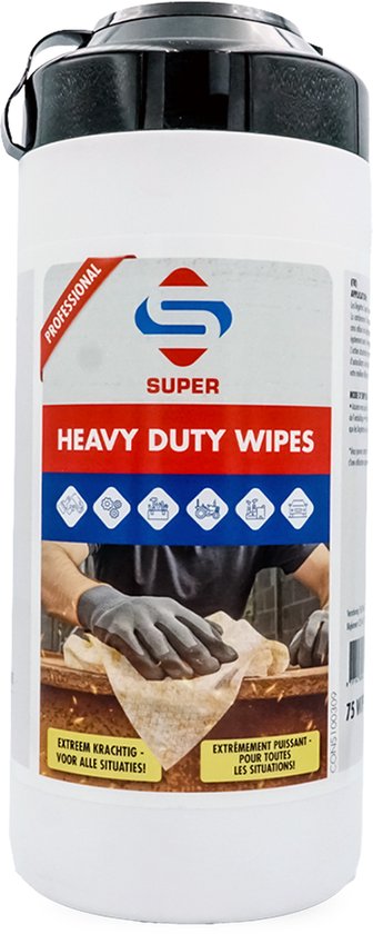 SuperCleaners Hevy Duty Wipes (75st)