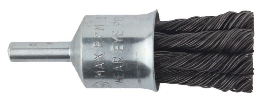 Abracs Steel End Brush 22 mm Twisted