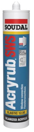 Soudal Acryrub SWS Wit 310 ml Soudal Acryrub SWS Wit 310 ml