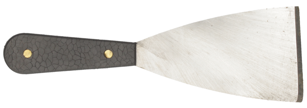 Combifit Afsteekmes met Leren Handvat 80mm