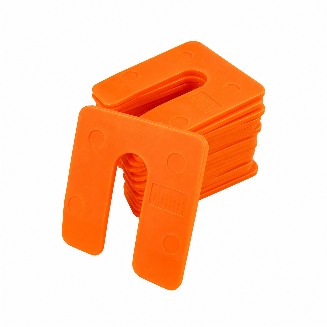 GB Uitvulplaat 2mm Oranje (Zak à 48 st)