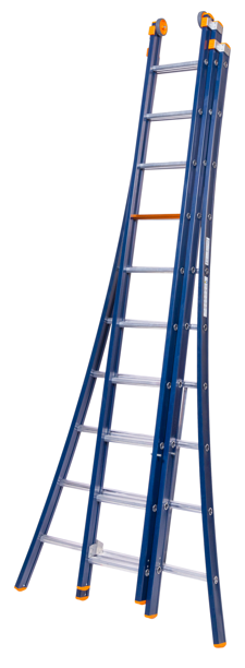 Supreme brede opsteekladder 3x10 sporten