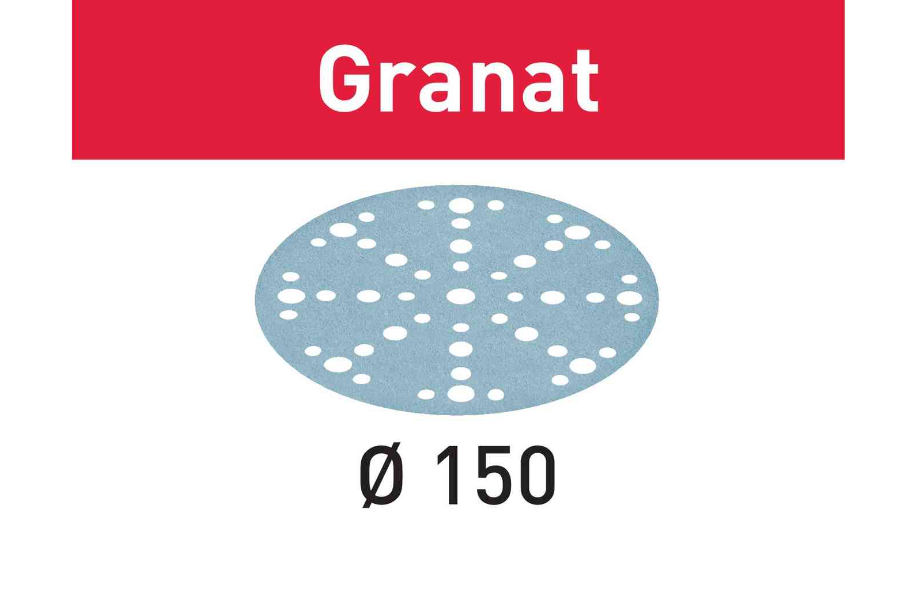 Festool Schuurschijven Granat Ø150 P220 (100 stuks)