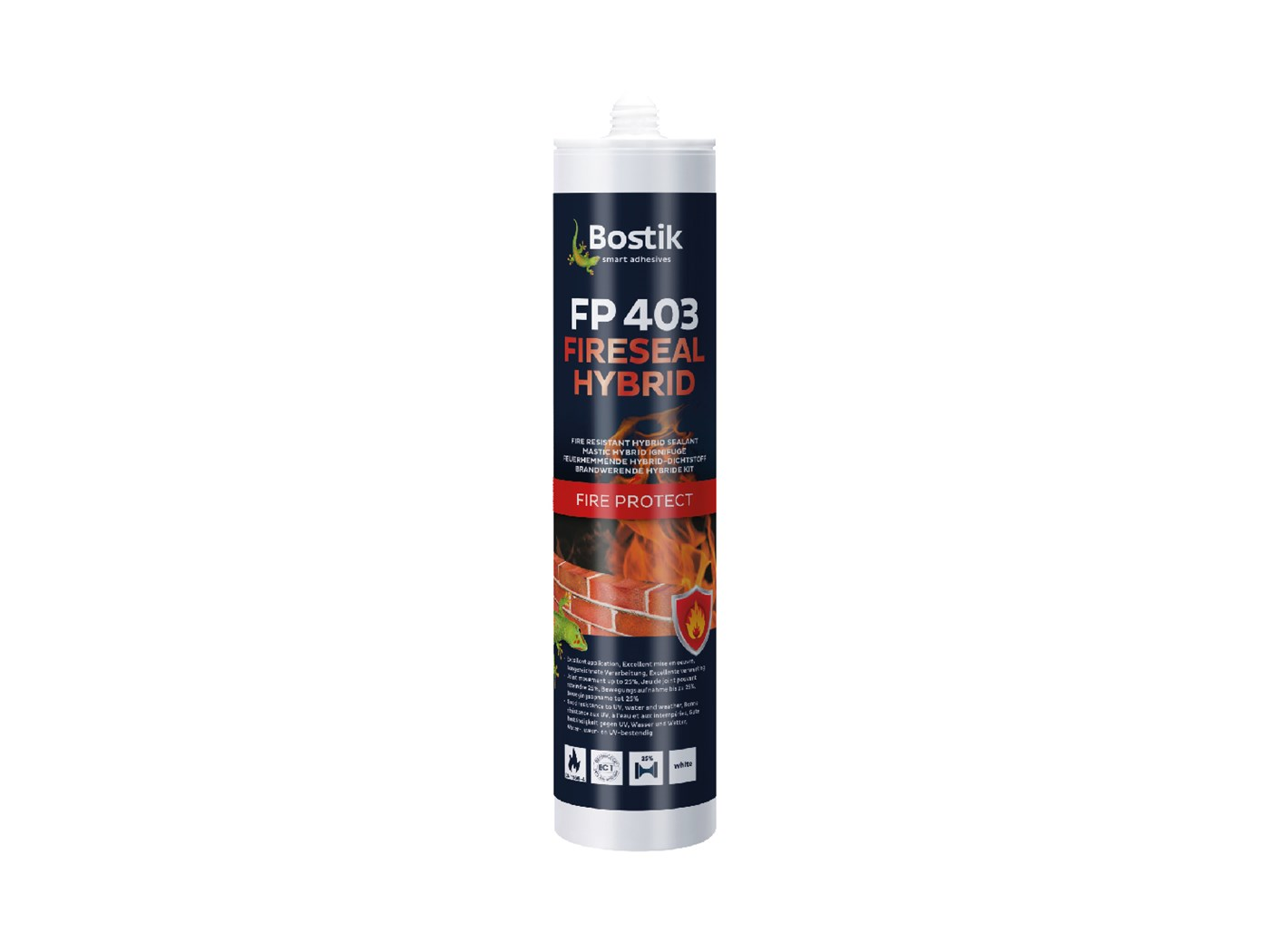 Bostik FP 403 Fireseal Hybrid 310 ml betongrijs