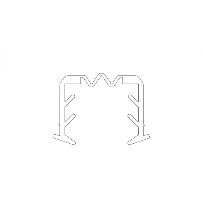 Renson Beglazingsrubber Universeel (glas 20-24-28 mm) Renson Beglazingsrubber Universeel (glas 20-24-28 mm)