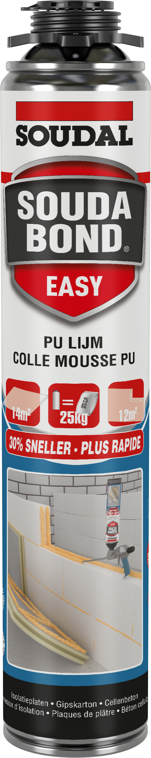 Soudal Soudabond Easy Gun 750ml Soudal Soudabond Easy Gun 750ml