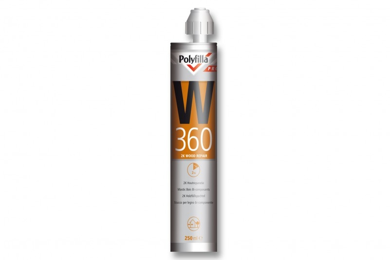 PolyFilla Pro W360 2K Wood Repair Paste Set 250 ml