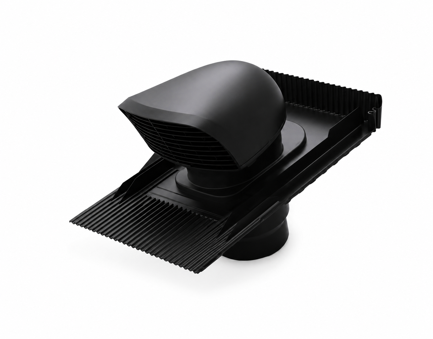Renson design dakdoorvoer XL pan zwart - voor pannendaken