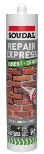 Soudal Repair Express Cement 300ml Grijs Soudal Repair Express Cement 300ml Grijs