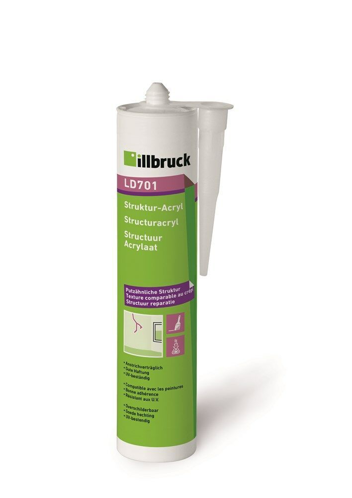 illbruck LD701 Structure Acrylic Sealant 310 ml White