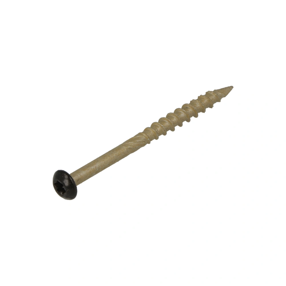 Gevelschroef 4.5X50/28 AR-bronze CK Zwart TX20 Dynaplus (200)