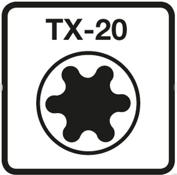 Spaanplaatschroef 4.0X40 Verzinkt TX-20 Platkop (200x) Hoenderdaal