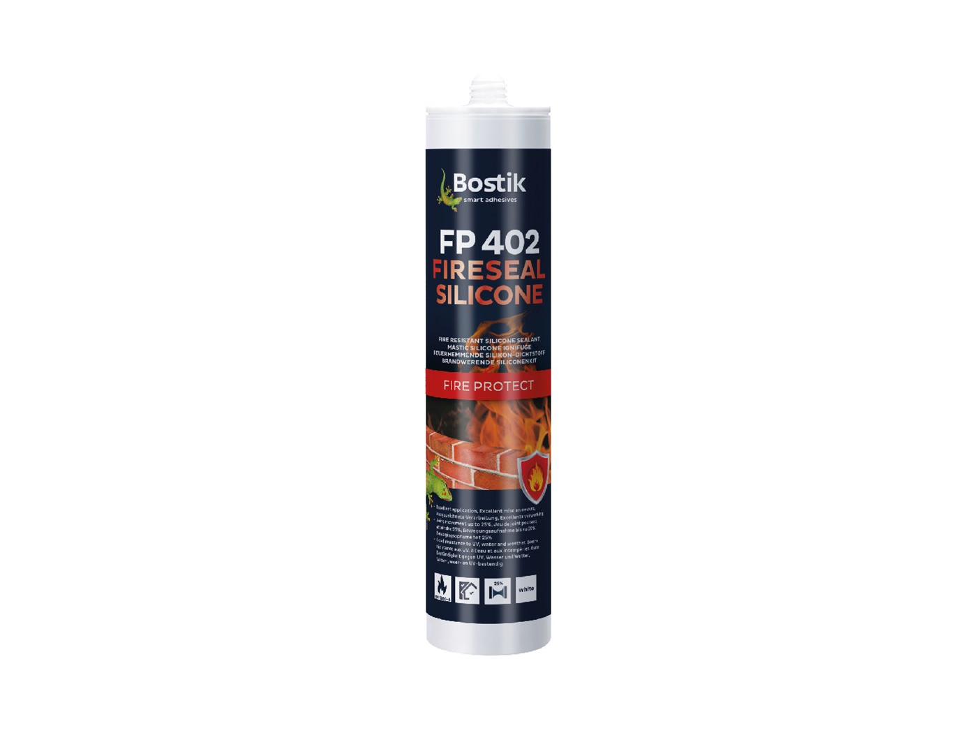 Bostik FP 402 Fireseal Silicone Beton Grijs 310 ml