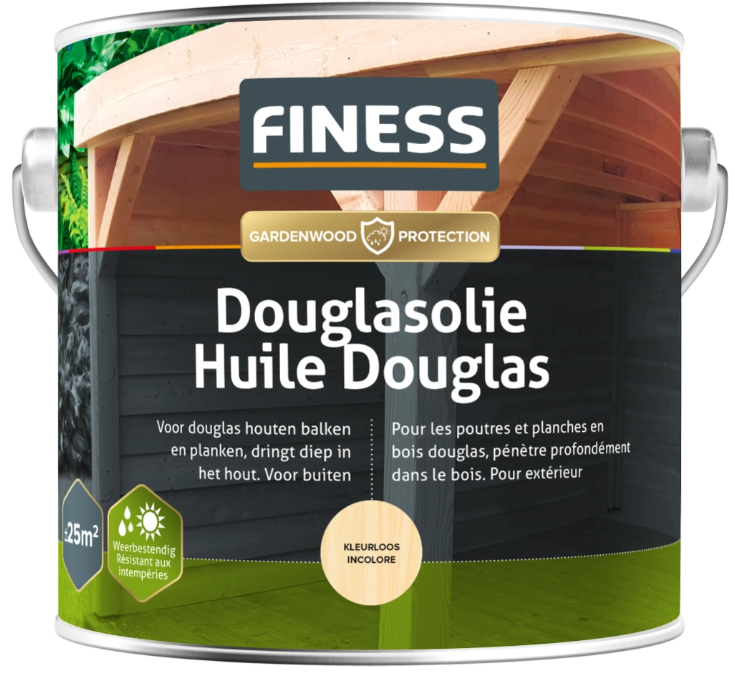 Finess Douglas Olie 2,5 Ltr