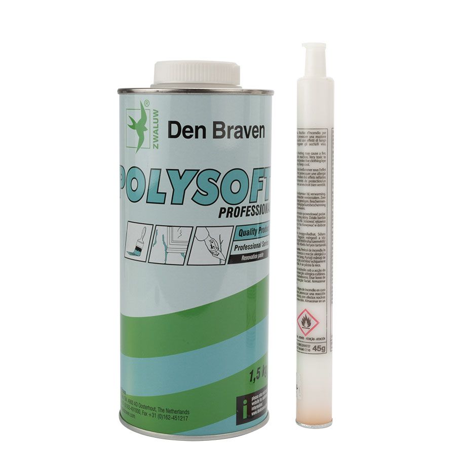 Zwaluw Polysoft  Professioneel wit 1,5 kg