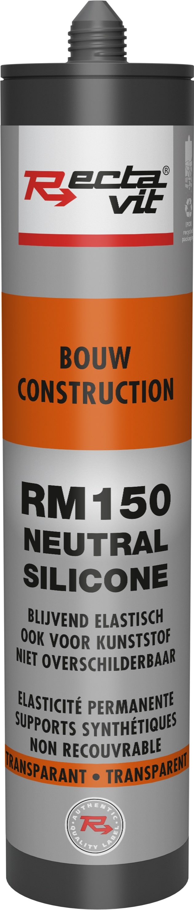Rectavit RM150 Bouw Neutral Silicone Transparant 310ml