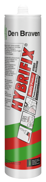 Zwaluw Hybrifix 290 ml Zwart