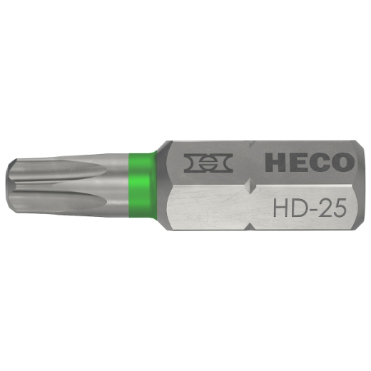 Heco bitjes HD (Heco-Drive) TX-25 10 stuks 
