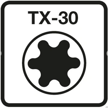 HECO Spaanplaatschr. 6,0x120 verzinkt TX-30 platkop (100)