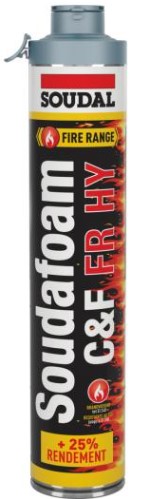 Soudal Soudafoam FR HY Click & Fix 750ml Red