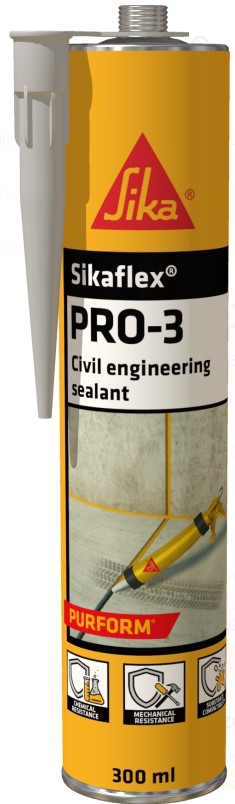 Sika Sikaflex PRO-3 300 ml Concrete Grey Sika Sikaflex PRO-3 300 ml Concrete Grey