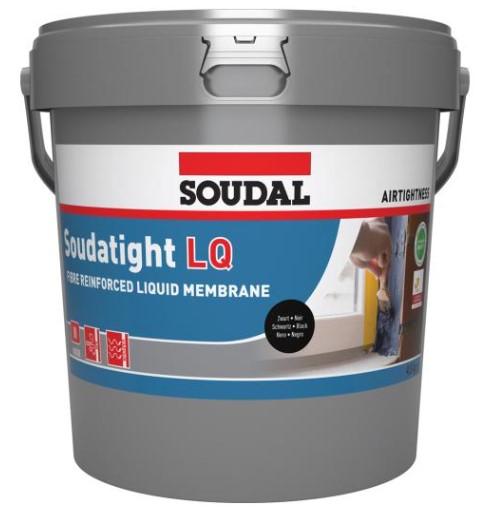 Soudal Soudatight LQ 4,5kg Zwart Soudal Soudatight LQ 4,5kg Zwart