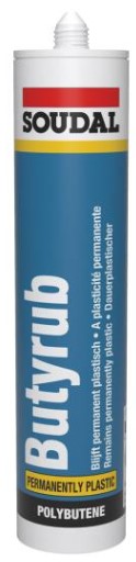 Soudal Butyrub 300ml Grey