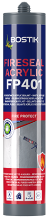 Bostik FP 401 Fireseal Acrylic 310 ml Concrete Gray Bostik FP 401 Fireseal Acrylic 310 ml Concrete Gray