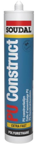 Soudal PU Construct Extra Fast D4 310ml Soudal PU Construct Extra Fast D4 310ml