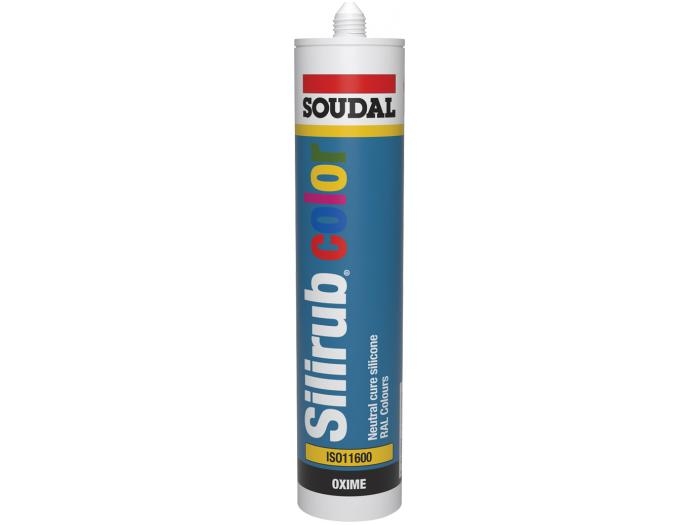 Soudal Silirub Color 310 ml Ral7044 Zijdegrijs