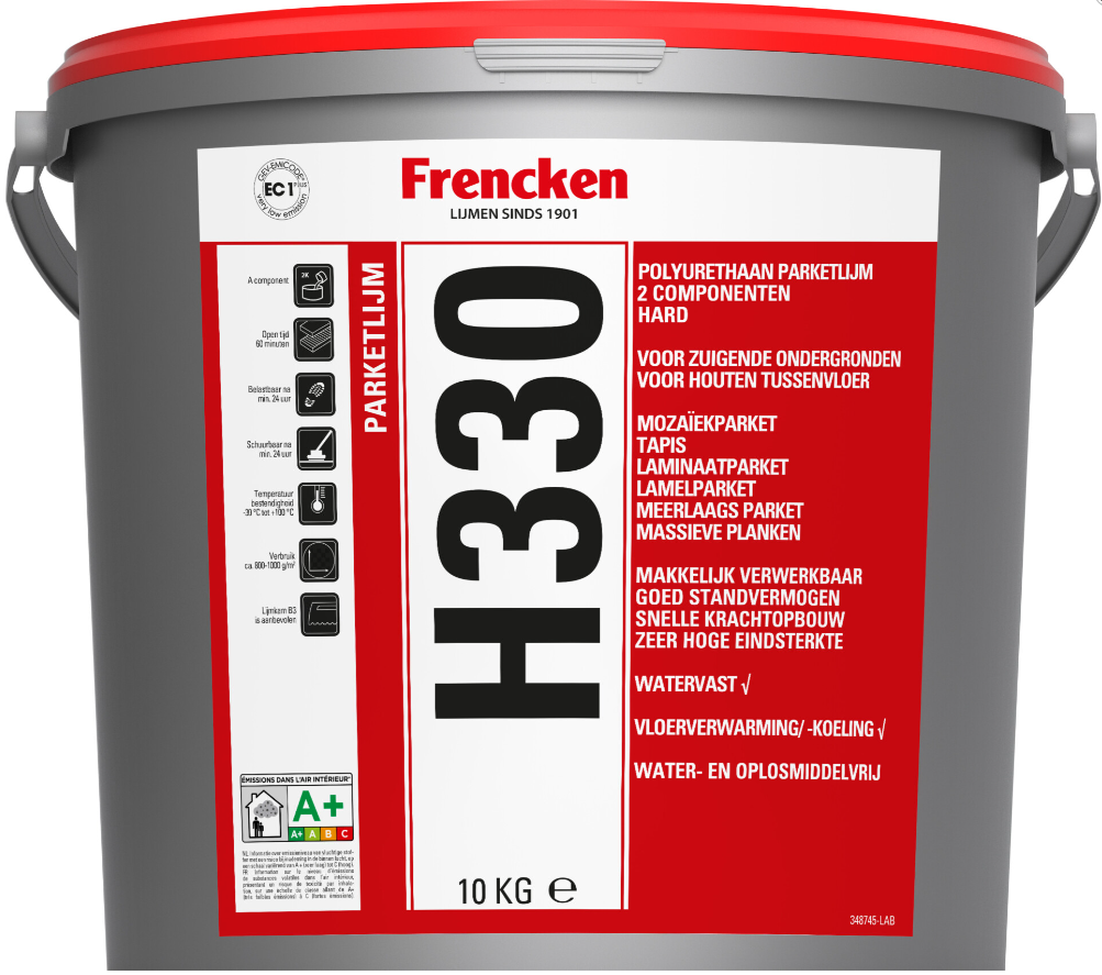 Frencken parketlijm 2k h330 6 kg Frencken parketlijm 2k h330 6 kg