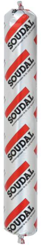 Soudal Silirub AL2T Alcoxy Siliconenkit 600ml Transparant