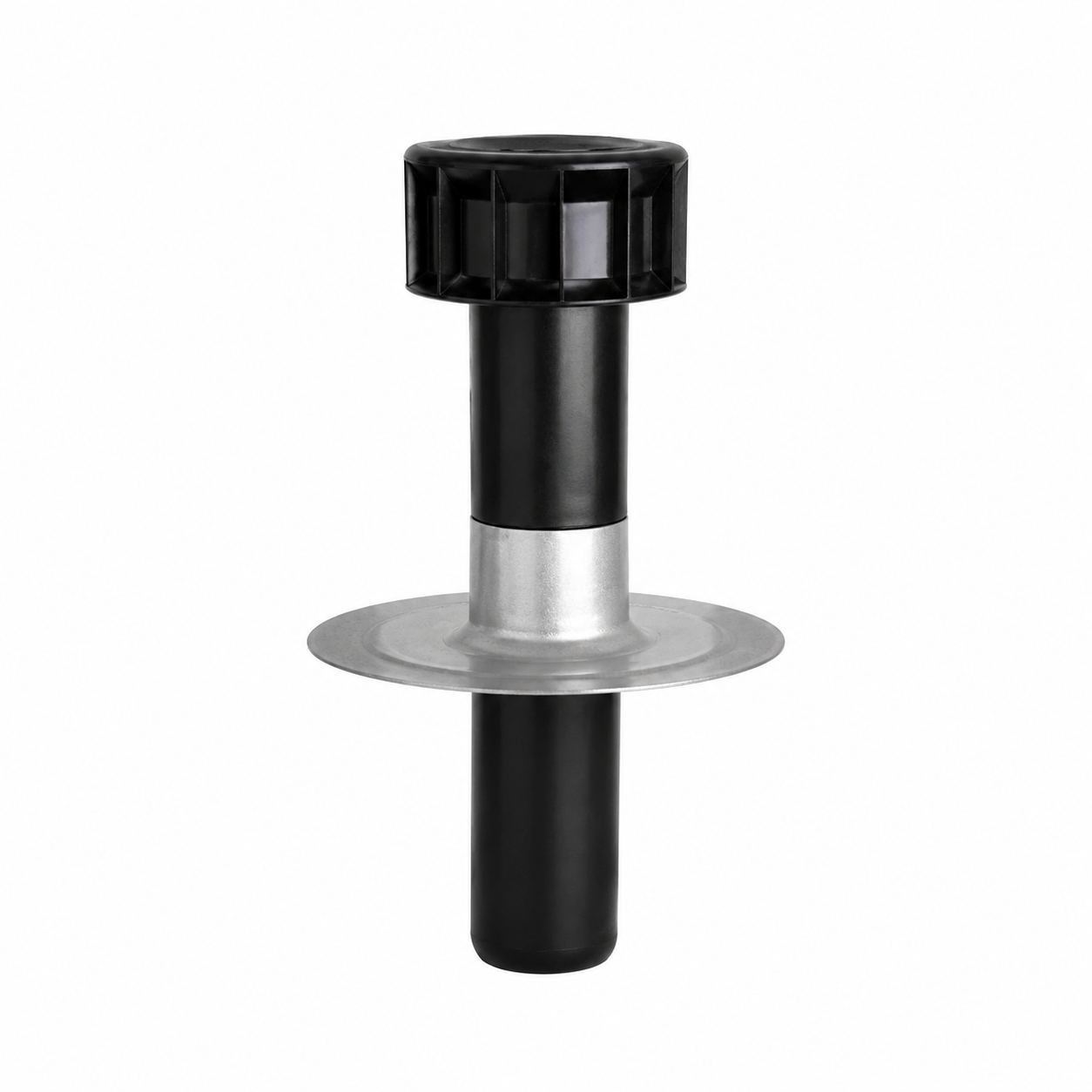 Renson dakdoorvoer zwart Ø133/150mm - voor platte daken