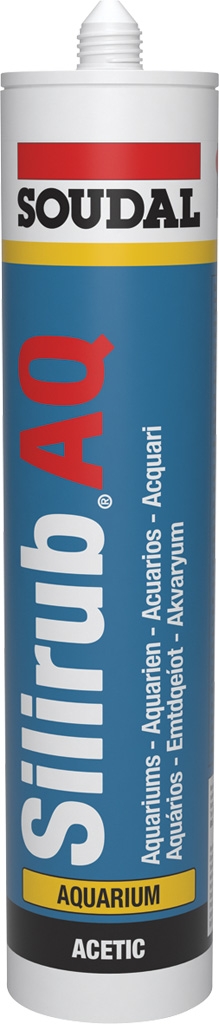 Soudal Silirub AQ 310 ml Transparant
