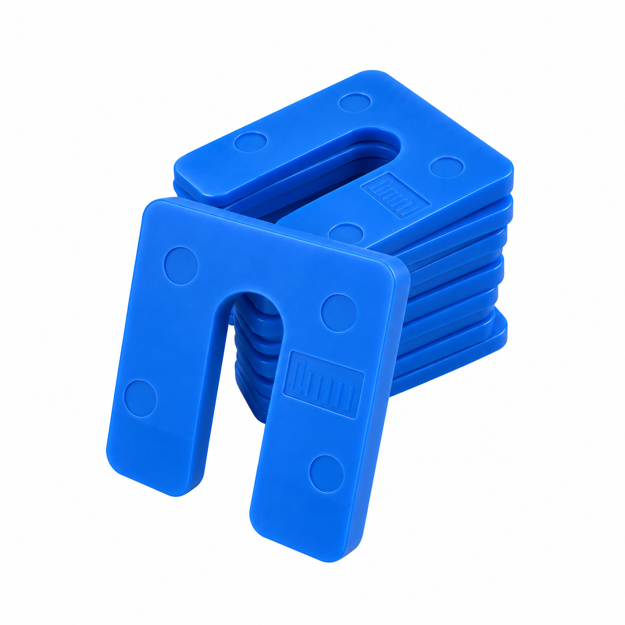 GB Uitvulplaat 4mm Blauw (Doos à 144 st)