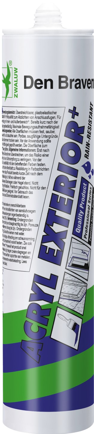 Zwaluw Acryl Exterior 310 ml Bruin Zwaluw Acryl Exterior 310 ml Bruin