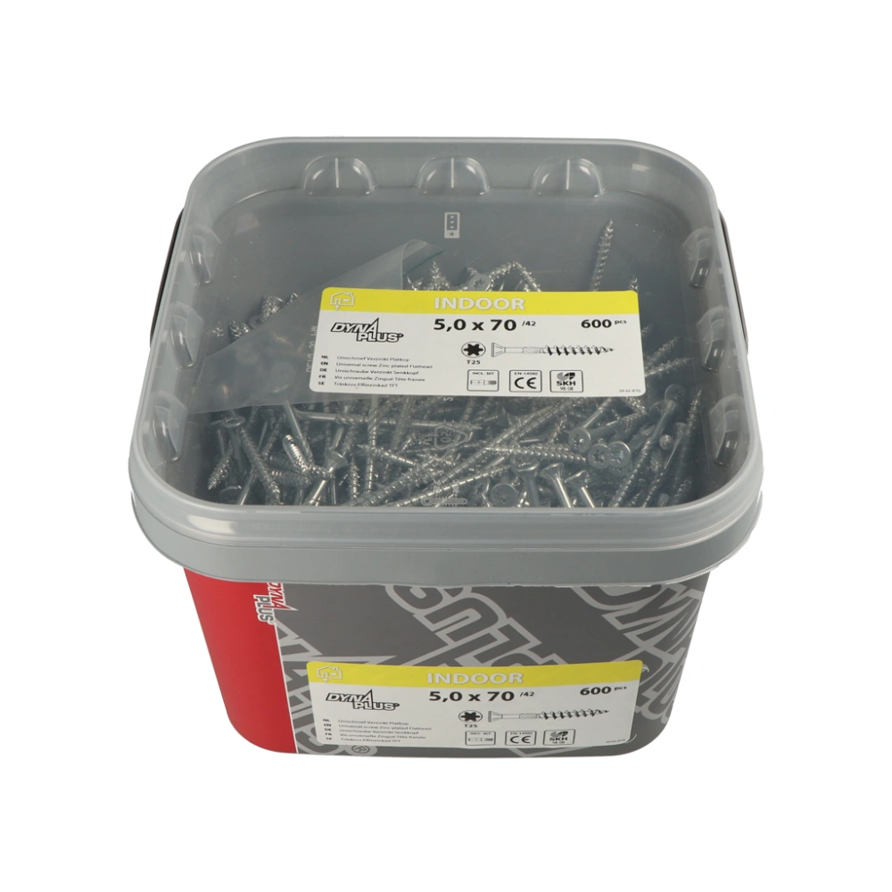 Unischroef Emmer 4.0X70/35 Verz. TX20 platkop Dynaplus (1000) Unischroef Emmer 4.0X70/35 Verz. TX20 platkop Dynaplus (1000)