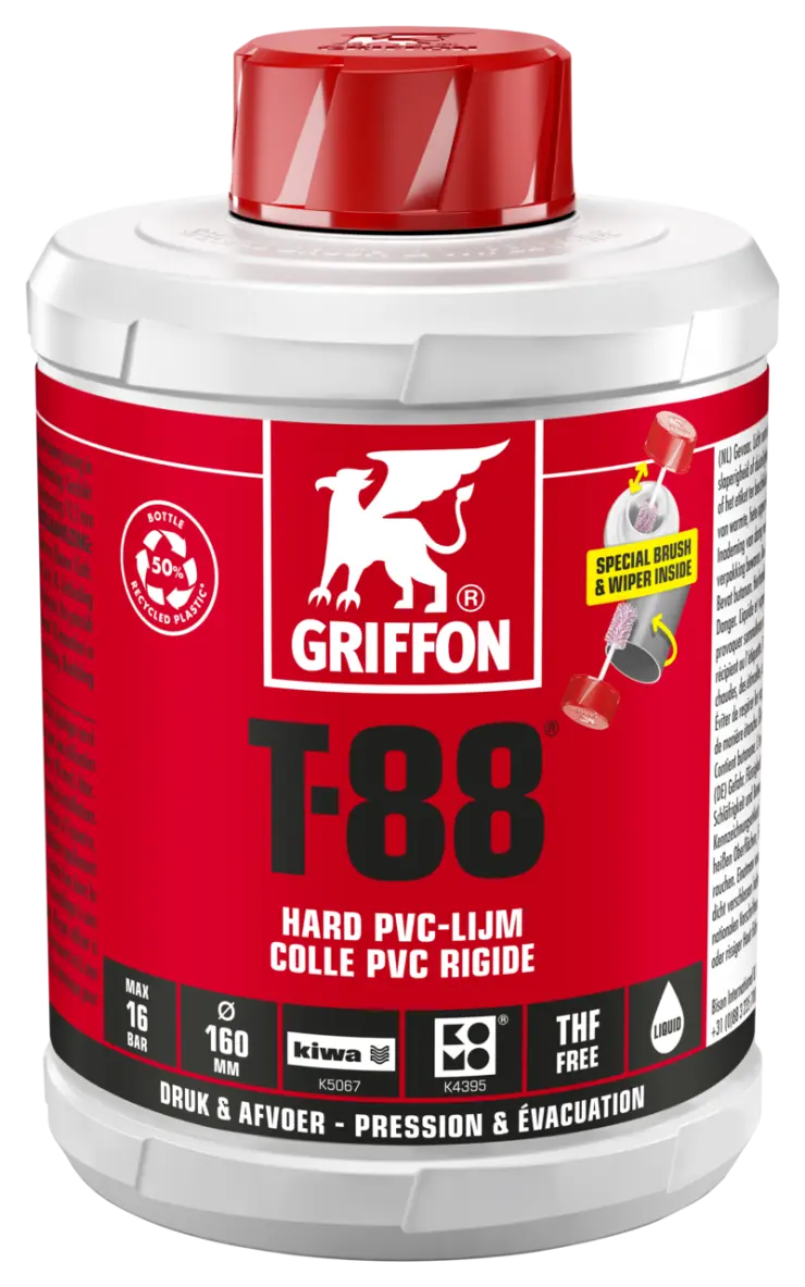 Griffon T-88 Flacon met borstel 1 ltr