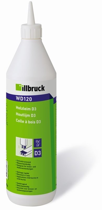 Illbruck WD120 Houtlijm  D3 1 kg wit
