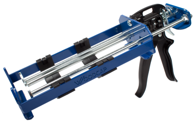 Woodcap Doseerapparaat Epoxy 2x310ml Zwart Woodcap Doseerapparaat Epoxy 2x310ml Zwart