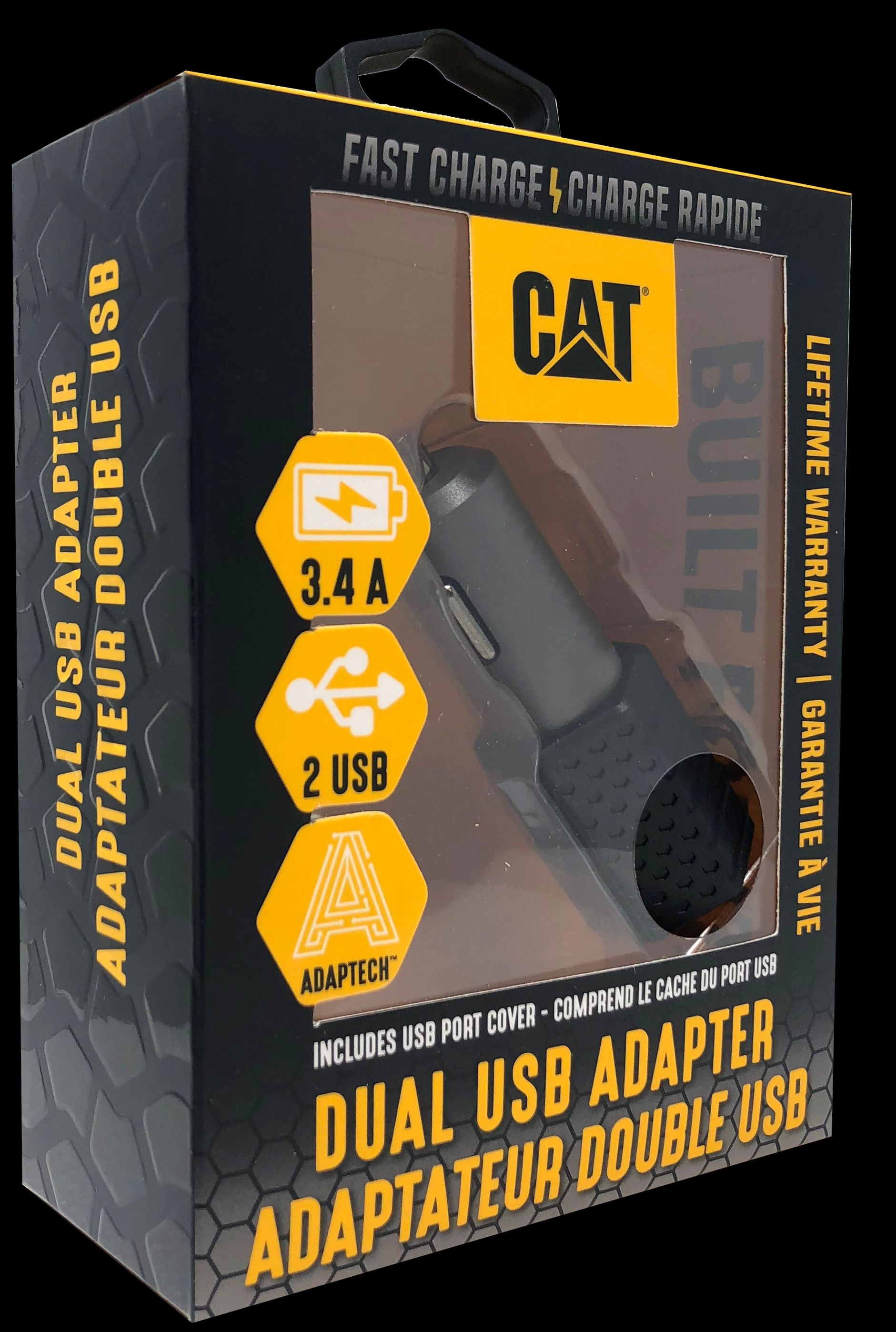 CAT USB autolader dual 3,4 A
