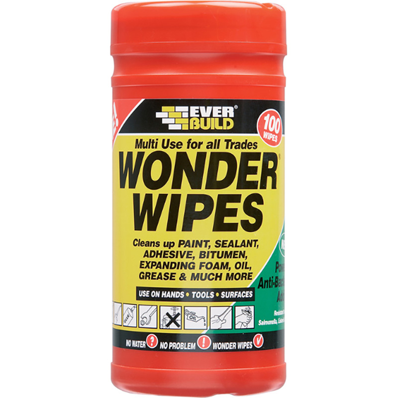 Wonder Wet Wipes reinigingsdoekjes (multi-use) Tube 100 Wipes Wonder Wet Wipes reinigingsdoekjes (multi-use) Tube 100 Wipes