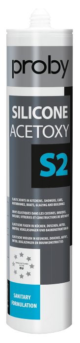 Proby S2 Silicone Acetoxy 280 ml grijs