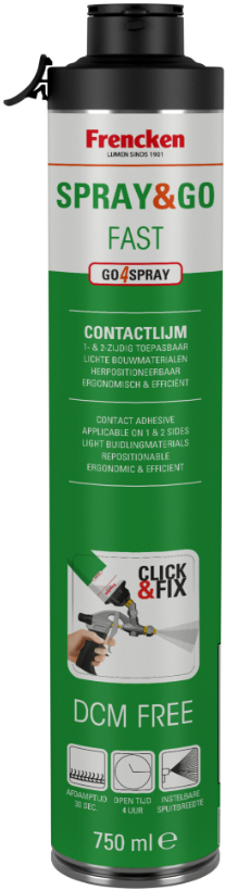 Frencken Click & Fix CF1534 Spray & Go 750ml